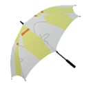 Mutt Dog Animal Domestic Vector Golf Umbrellas View2