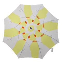 Mutt Dog Animal Domestic Vector Hook Handle Umbrellas (small) by Nexatart