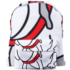 Dog Animal Pet Grin Sit Happy Giant Full Print Backpack