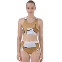 Dog Brown Pet Animal Tail Eskimo Racer Back Bikini Set View1