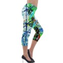 Depression 1 Lightweight Velour Capri Leggings  View4