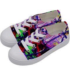 Depression 2 Kids  Low Top Canvas Sneakers