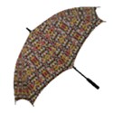 Rose Buds And Floral Decorative Golf Umbrellas View2