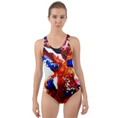 Smashed Butterfly 1 Cut-out Back One Piece Swimsuit