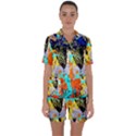 Fragrance Of Kenia 2 Satin Short Sleeve Pyjamas Set View1