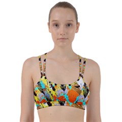 Fragrance Of Kenia 2 Line Them Up Sports Bra by bestdesignintheworld