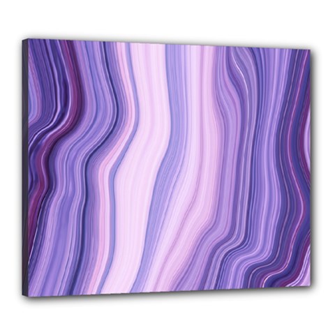 Marbled Ultra Violet Canvas 24  X 20  by NouveauDesign