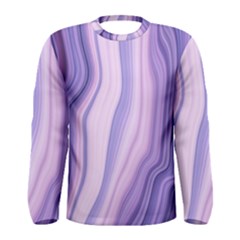 Marbled Ultra Violet Men s Long Sleeve Tee