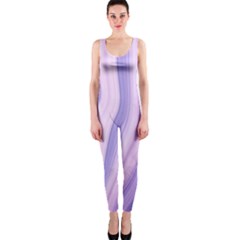 Marbled Ultra Violet One Piece Catsuit by NouveauDesign