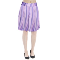 Marbled Ultra Violet Pleated Skirt by NouveauDesign