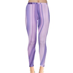 Marbled Ultra Violet Inside Out Leggings