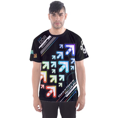 Ddr Vivid Dark Men s Sports Mesh Tee by concon