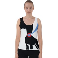 Dog Scottish Terrier Scottie Velvet Tank Top