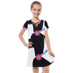 Dog Scottish Terrier Scottie Kids  Cross Web Dress