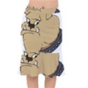 Bulldog Dog Head Canine Pet Mermaid Skirt View1