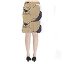 Bulldog Dog Head Canine Pet Mermaid Skirt View2