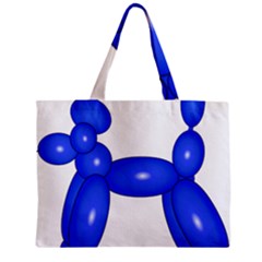 Poodle Dog Balloon Animal Clown Zipper Mini Tote Bag by Nexatart