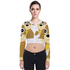 Dog Doggie Bone Dog Collar Cub Bomber Jacket by Nexatart