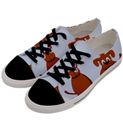 Animals Dogs Mutts Dog Pets Men s Low Top Canvas Sneakers by Nexatart