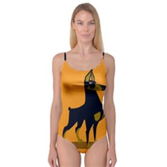 Illustration Silhouette Art Mammals Camisole Leotard  by Nexatart