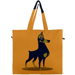 Illustration Silhouette Art Mammals Canvas Travel Bag