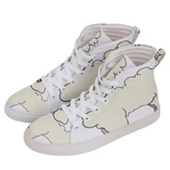 Poodle Dog Breed Cute Adorable Women s Hi-top Skate Sneakers