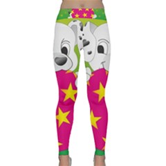 Dalmatians Dog Puppy Animal Pet Classic Yoga Leggings by Nexatart