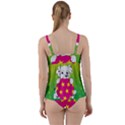 Dalmatians Dog Puppy Animal Pet Twist Front Tankini Set View2