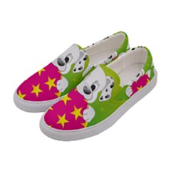 Dalmatians Dog Puppy Animal Pet Women s Canvas Slip Ons by Nexatart