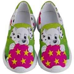 Dalmatians Dog Puppy Animal Pet Kid s Lightweight Slip Ons by Nexatart