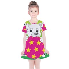 Dalmatians Dog Puppy Animal Pet Kids  Simple Cotton Dress