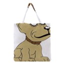 Dog Cute Sitting Puppy Pet Grocery Tote Bag View1