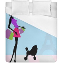 Woman Girl Lady Female Young Duvet Cover (california King Size) by Nexatart