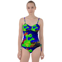 Dragon Grisu Mythical Creatures Sweetheart Tankini Set by Nexatart