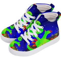 Dragon Grisu Mythical Creatures Kid s Hi-top Skate Sneakers by Nexatart