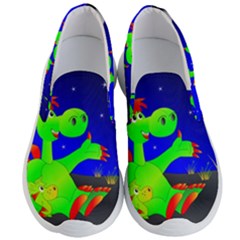 Dragon Grisu Mythical Creatures Men s Lightweight Slip Ons by Nexatart