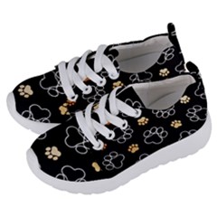 Dog Pawprint Tracks Background Pet Kids  Lightweight Sports Shoes