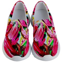 Flamingo   Child Of Dawn 5 Kid s Lightweight Slip Ons by bestdesignintheworld