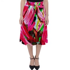 Flamingo   Child Of Dawn 5 Folding Skater Skirt by bestdesignintheworld