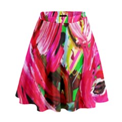 Flamingo   Child Of Dawn 5 High Waist Skirt by bestdesignintheworld