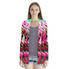 Flamingo   Child Of Dawn 5 Drape Collar Cardigan by bestdesignintheworld