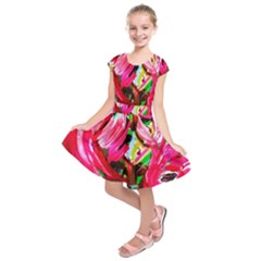 Flamingo   Child Of Dawn 5 Kids  Short Sleeve Dress by bestdesignintheworld