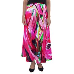 Flamingo   Child Of Dawn 5 Flared Maxi Skirt by bestdesignintheworld