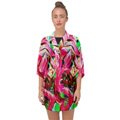 Flamingo   Child Of Dawn 5 Half Sleeve Chiffon Kimono