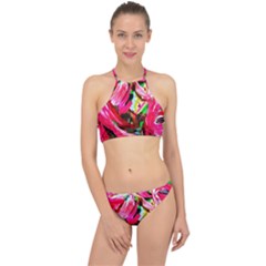 Flamingo   Child Of Dawn 5 Racer Front Bikini Set