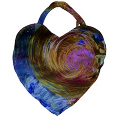 June Gloom 2 Giant Heart Shaped Tote by bestdesignintheworld