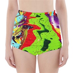 Untitled Island 3 High-waisted Bikini Bottoms by bestdesignintheworld