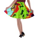 Untitled Island 3 A-line Skater Skirt View2