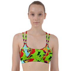 Untitled Island 3 Line Them Up Sports Bra