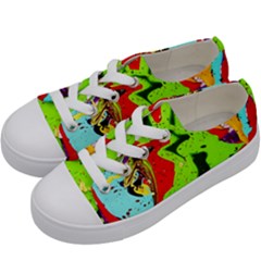 Untitled Island 3 Kids  Low Top Canvas Sneakers by bestdesignintheworld